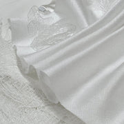Celeste Cascade Stretch Satin Wedding Dress