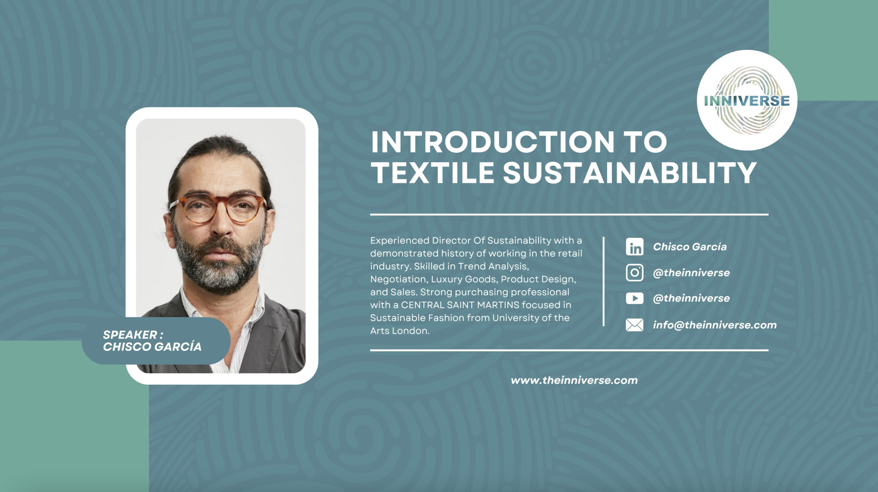 INTRODUCTION TO TEXTILE SUSTAINABILITY PART 2