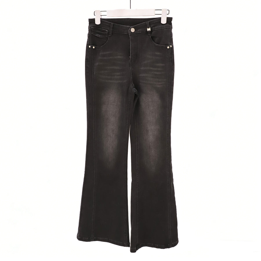 Ladies' Micro Flared Denim Jeans