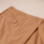 Asymmetrical-Cut Midi Skirt