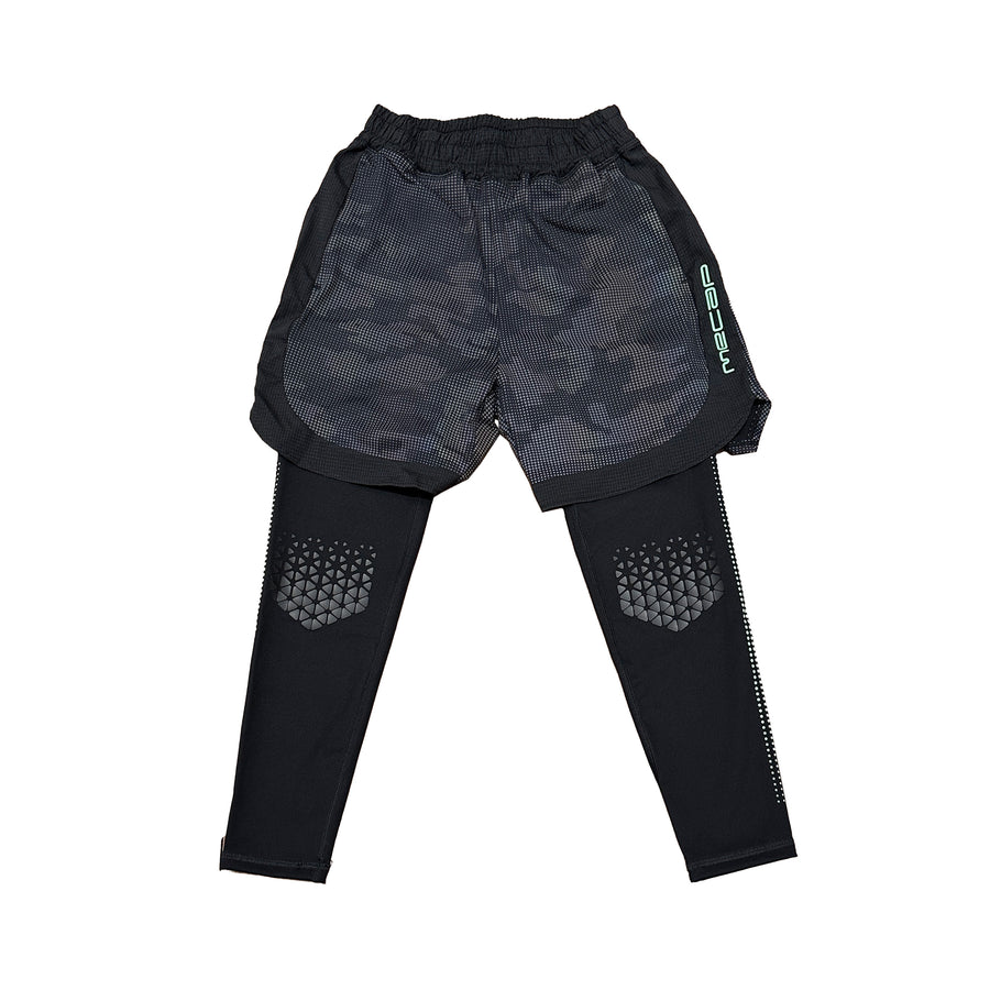 Boys 2 In 1 Active Shorts With Leggings