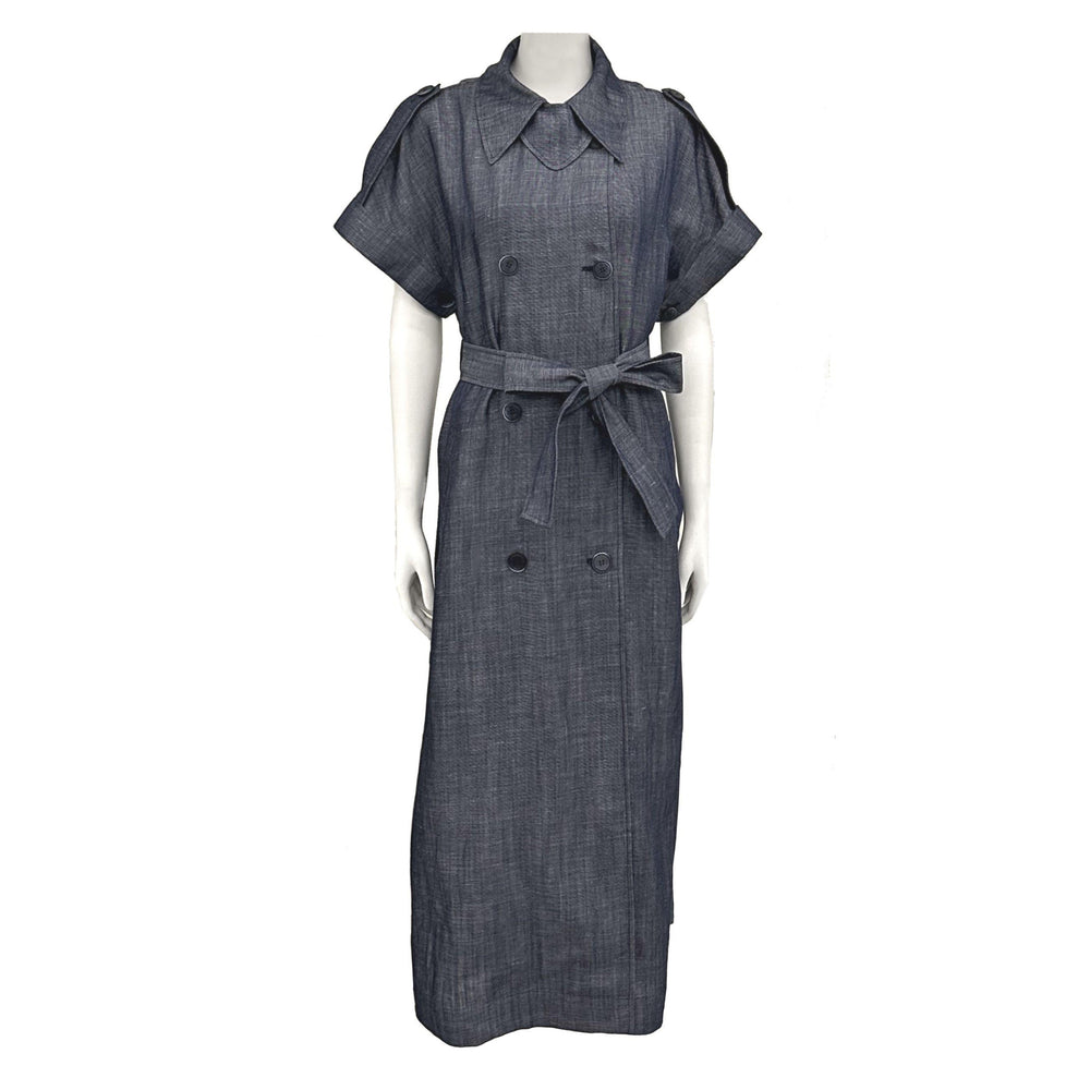 Windbreaker Style Short Sleeved Dress