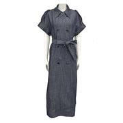 Windbreaker Style Short Sleeved Dress