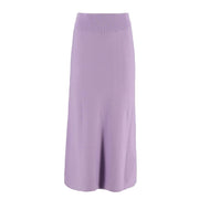 Slimming A-Line Knitted Half Cut Skirt