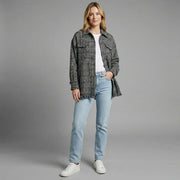 Coarse Woolen Fringe Shirt