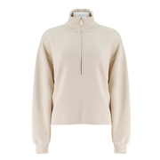 Air Layer Standing Collar Hoodie