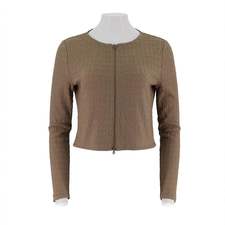 Open Chest Knitted Sweater