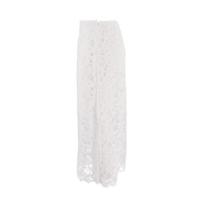 Embroidered Lace Pencil Skirt