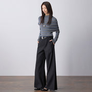 Ladies' Wide Leg Suit Pants