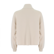 Air Layer Standing Collar Hoodie