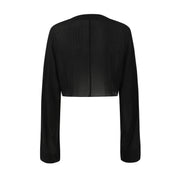 Short V-Neck Top