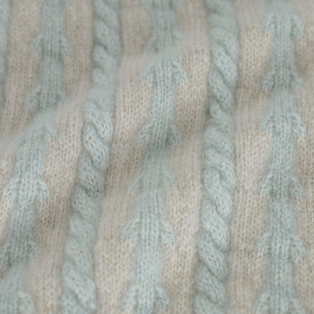 100% Casmere Classic Cable Stitch