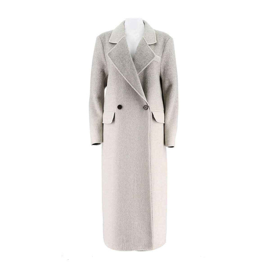 Long Length Woolen And Cashmere Coat
