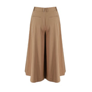 Loose Fit A-Line Skirt Pants