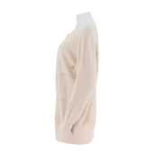 Artistic Embroidered Knitted Cardigan Jacket