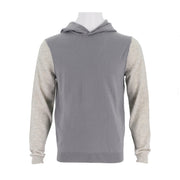Mens Hooded Colorblock Cashmere Sweater