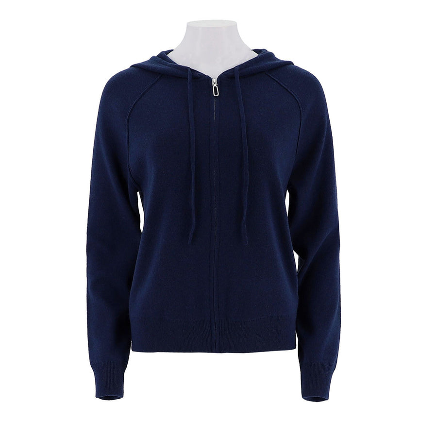 Hooded Zip Up Cardigan