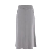 Slimming A-Line Knitted Half Cut Skirt