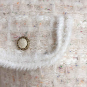 Womens Merino Wool-Blend Short Jacket