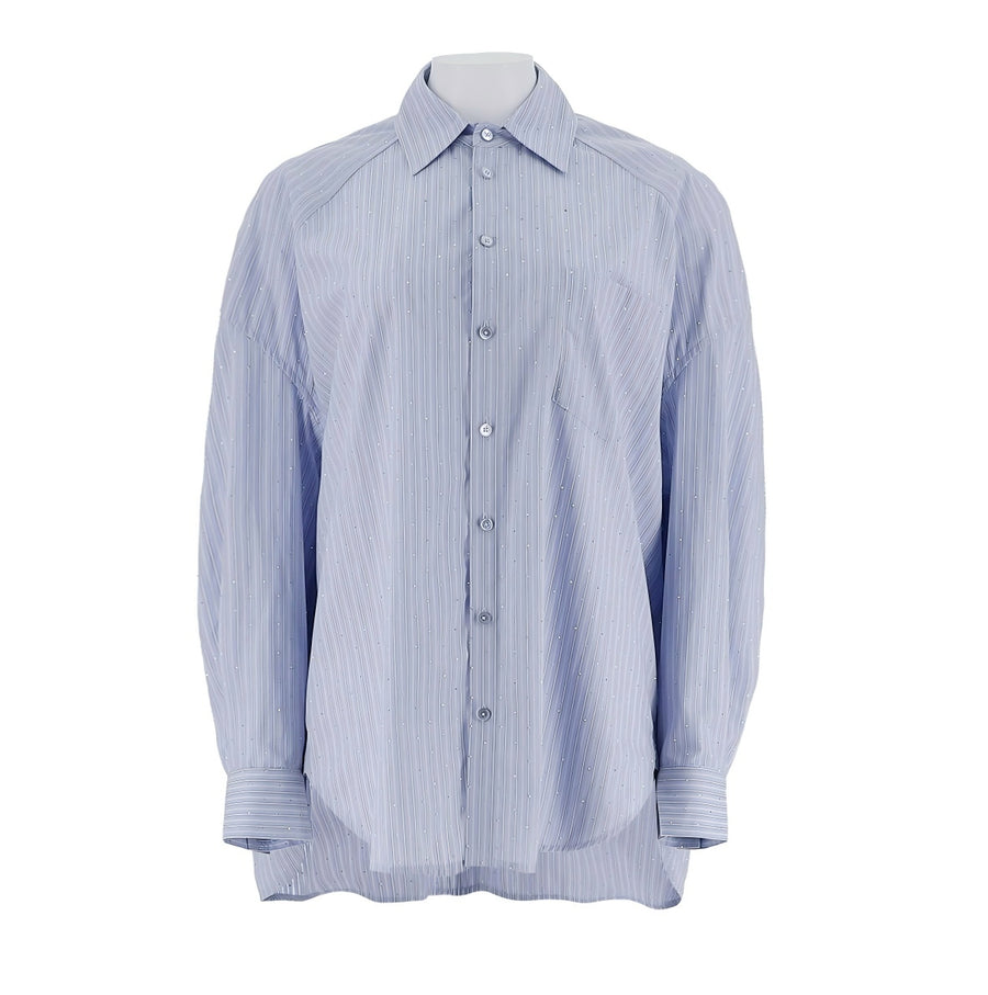 Striped Poplin Shirt
