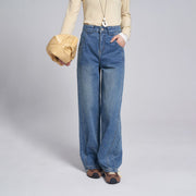 Women'S Wide Leg Denim Jeans