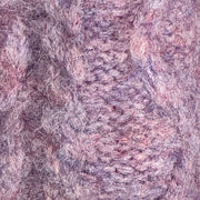 سترة صوفية بألوان مختلطة محبوكة