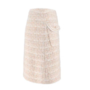 Slim Fit Skirt With Pockets