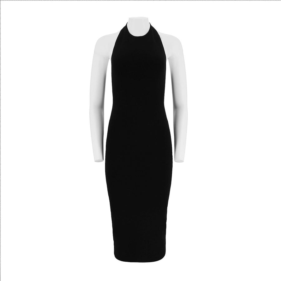Fitted Knit Tank Long Dress