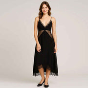Woven Camisole Mid Length Dress