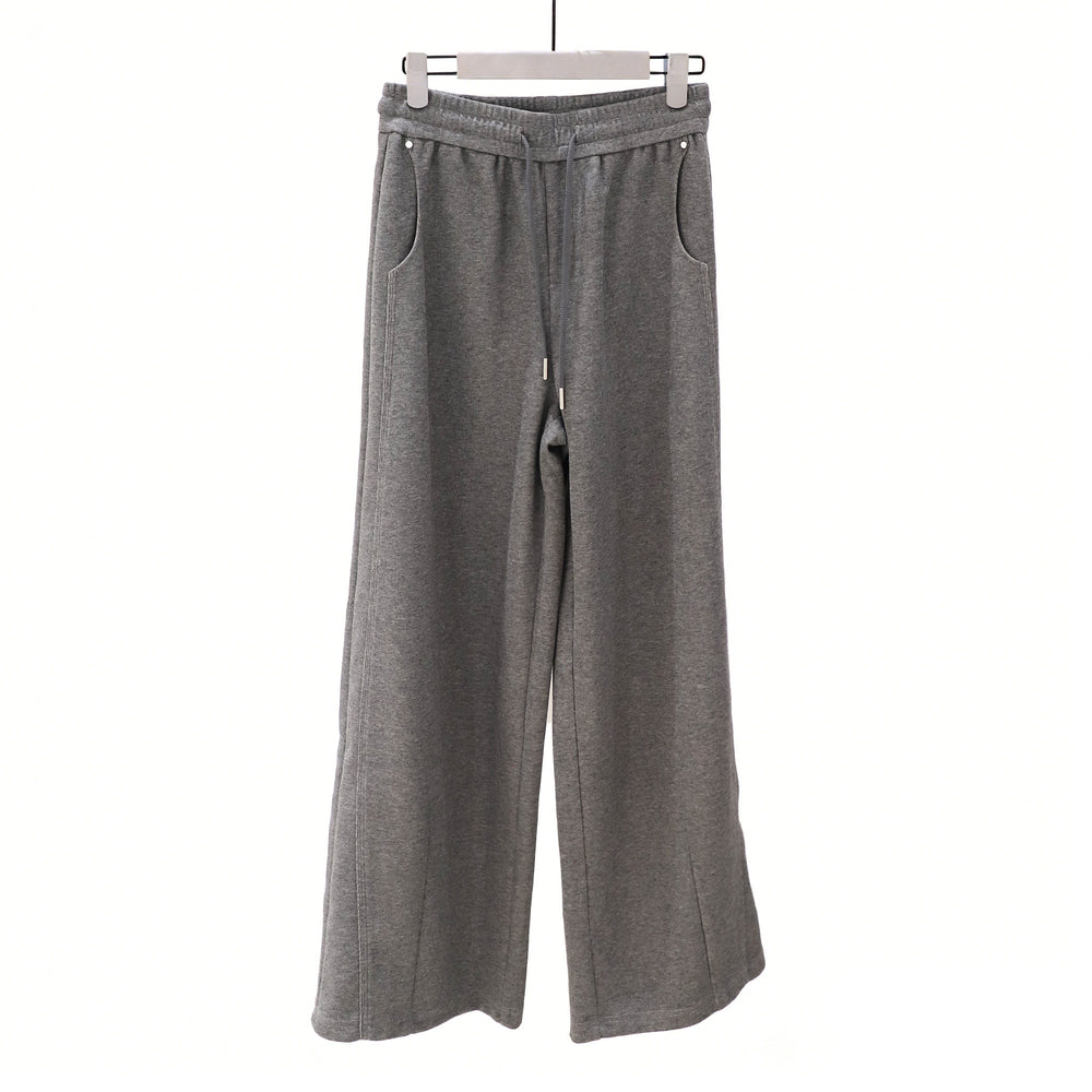 Ladies' Casual Wide Leg Sweatpants