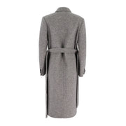 Womens Alpaca Wool Long Coat