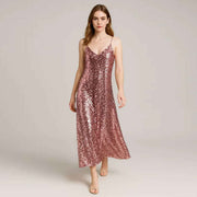 Sequin Long Dress