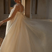 Moonlight Long Satin Wedding Dress