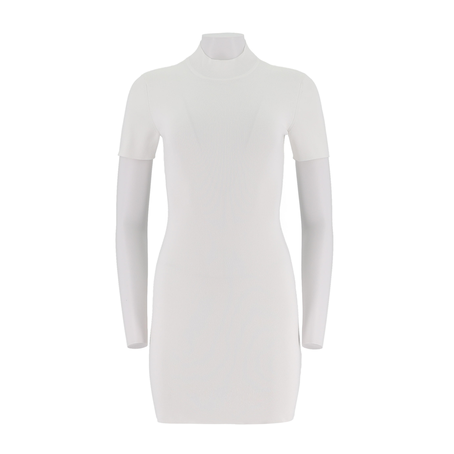 Women'S High Neck Pullover Dress