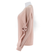 Womens Modal-Blend Ruffle Sleeve Raglan Top