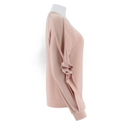 Womens Modal-Blend Ruffle Sleeve Raglan Top