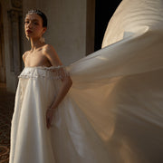 Moonlight Long Satin Wedding Dress