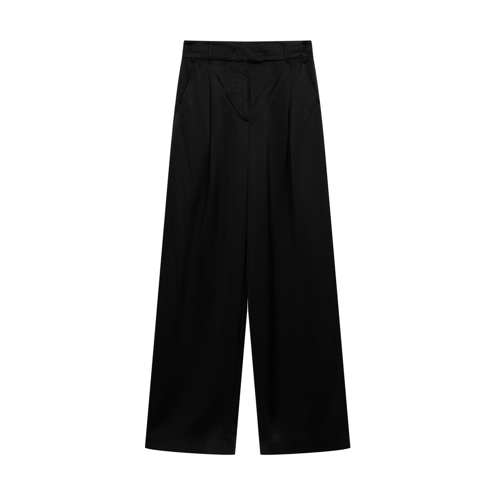 Advanced Acetic Acid Double-Sided Forged Straight Leg Pants