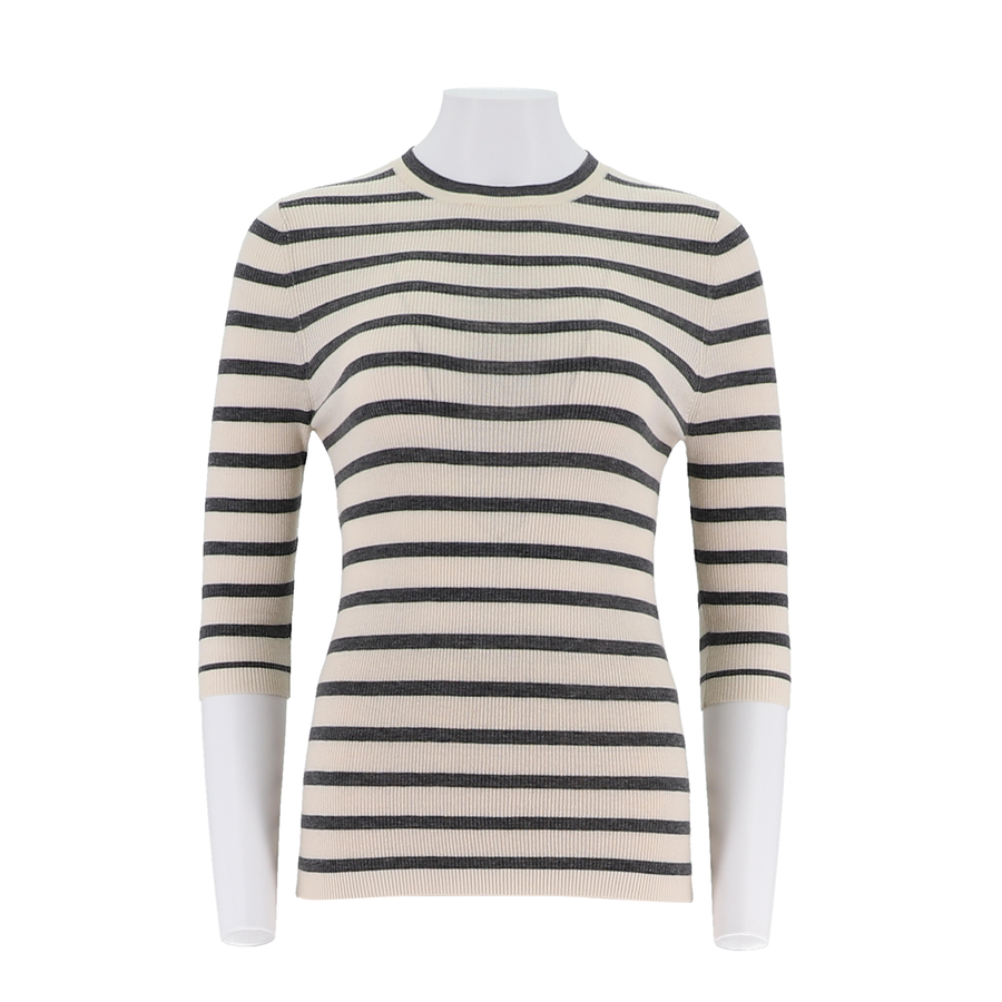 Women'S Striped Pullover