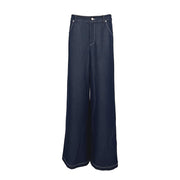 Wide Leg  Denim Jeans