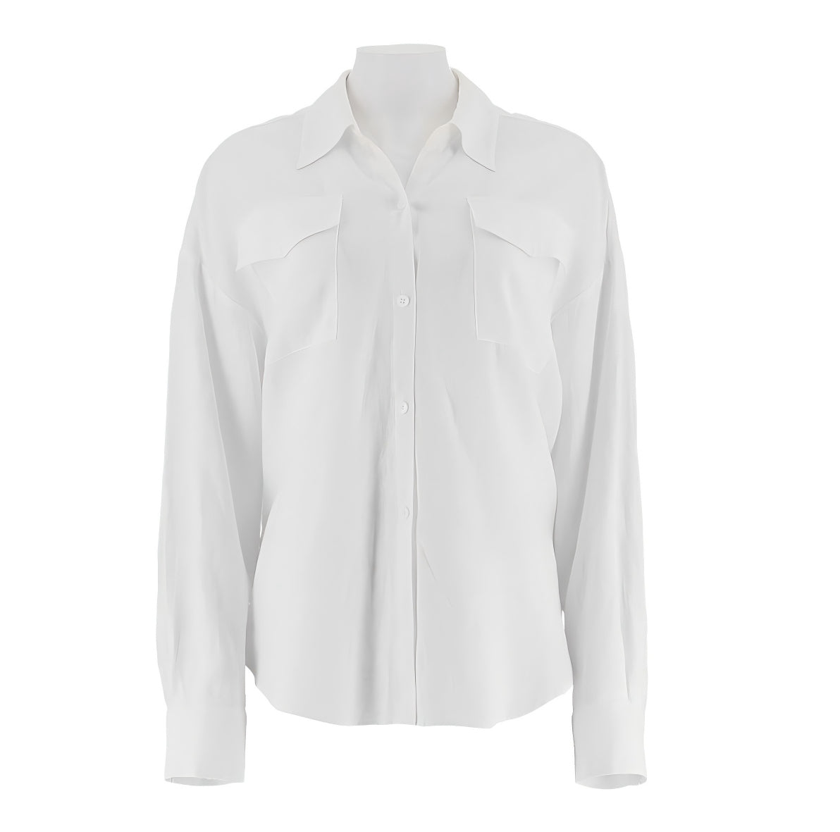 قميص كتان بياقة