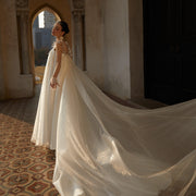 Moonlight Long Satin Wedding Dress