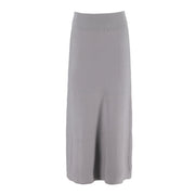 Slimming A-Line Knitted Half Cut Skirt
