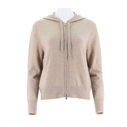 후드 가디건 코트