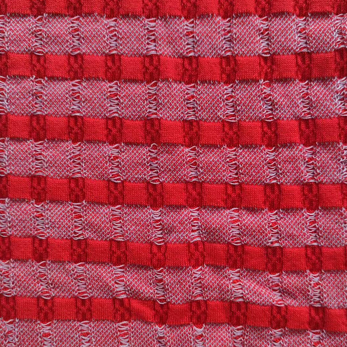 Basola Wool Plaid Stitch