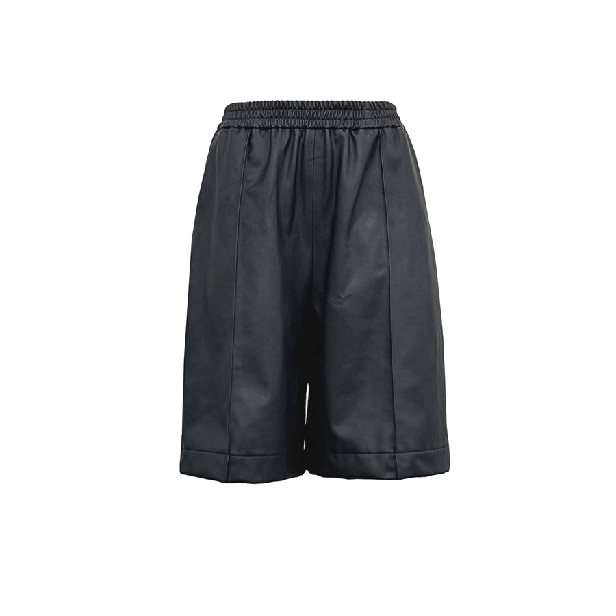 Pu Leather Shorts