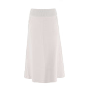 Slimming A-Line Knitted Half Cut Skirt
