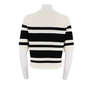 Crew Neck Striped Pullover