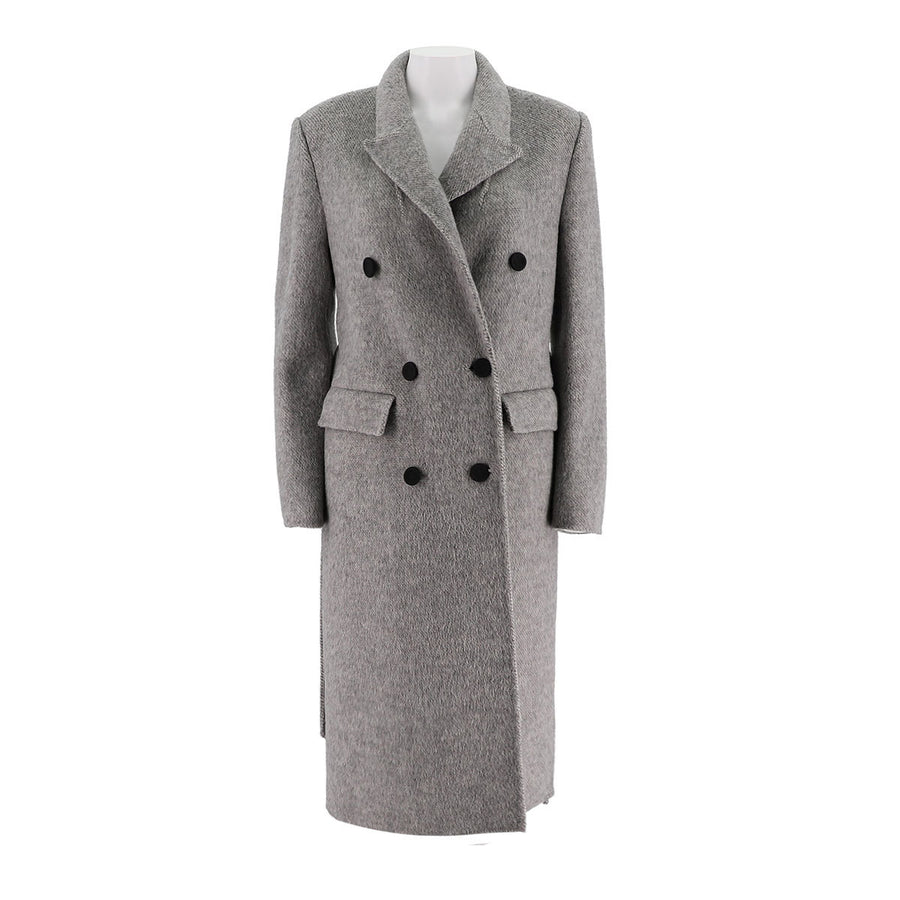 Womens Alpaca Wool Long Coat