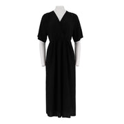 Pleated Waistband Dress